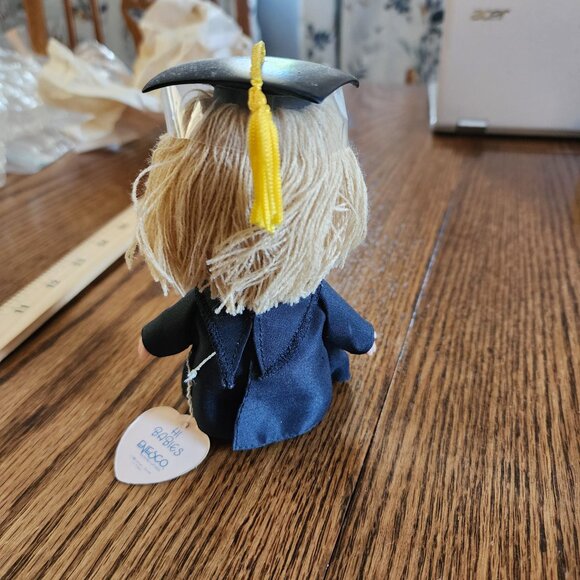 Enesco Precious Moments Vintage Hi Babies Graduation Doll Figurine - Picture 2 of 4